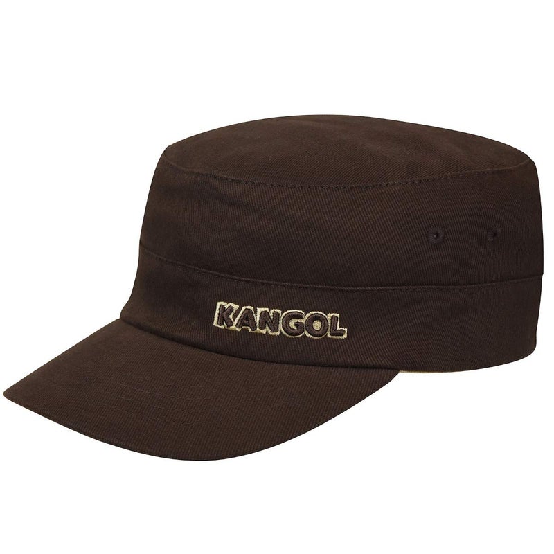 Kangol Cotton Twill Army Cap - Brown/XXL Brown, XX-Large - Image 2